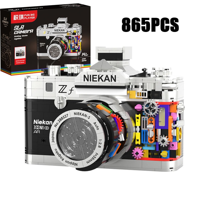 Collectible Vintage Cameras - 865 SZTUK LUB 805 SZTUK Klocki