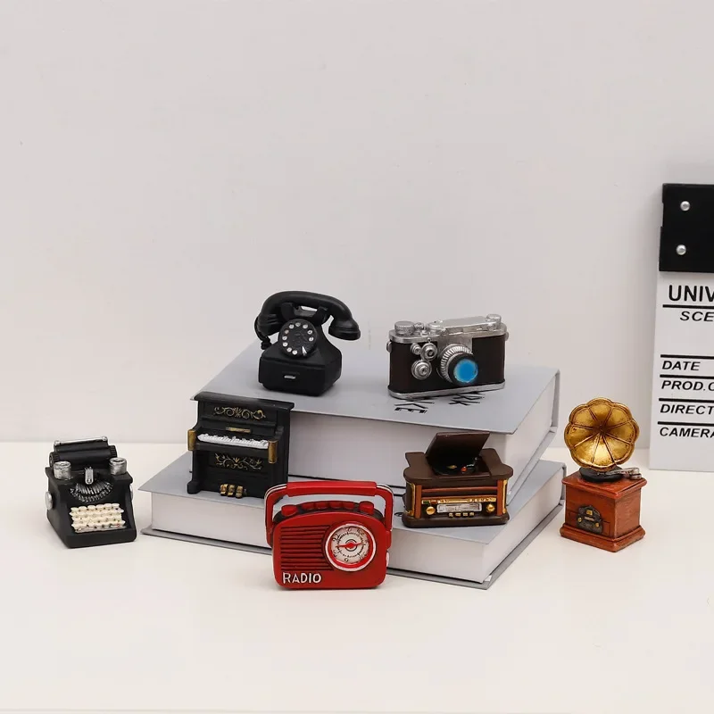 Collectible Vintage Cameras - Vintage Mini Aparat Dekoracja Biurko Rekwizyt