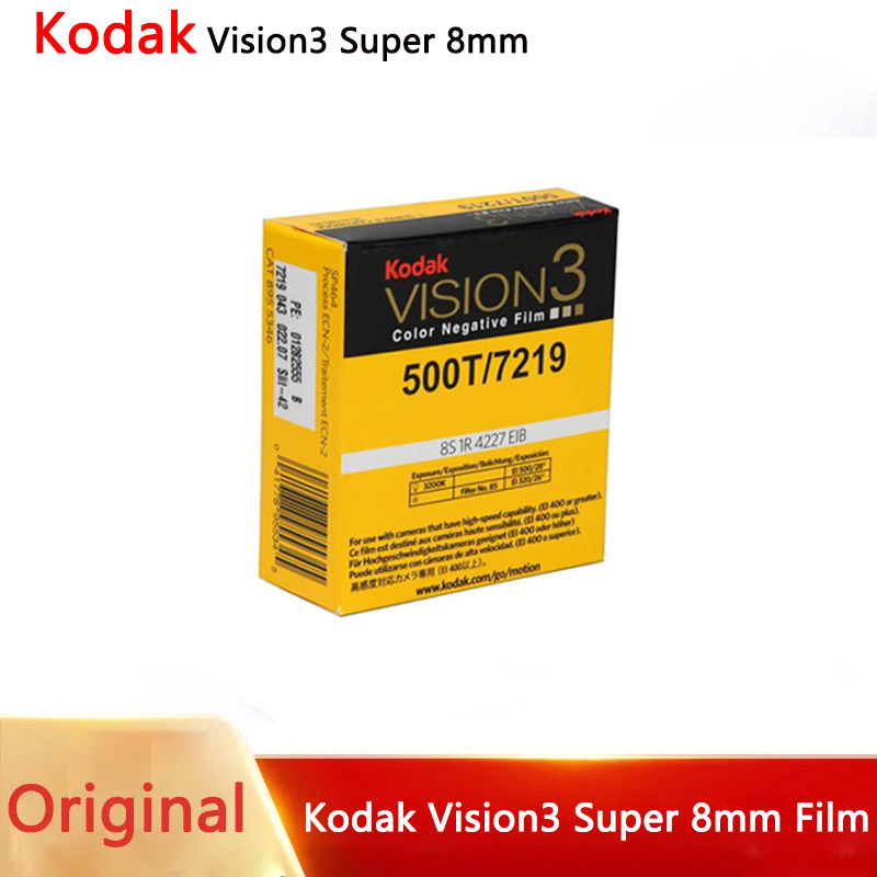 Instant Film Pack - Klasyczny film Kodak Vision3 Super 8mm,