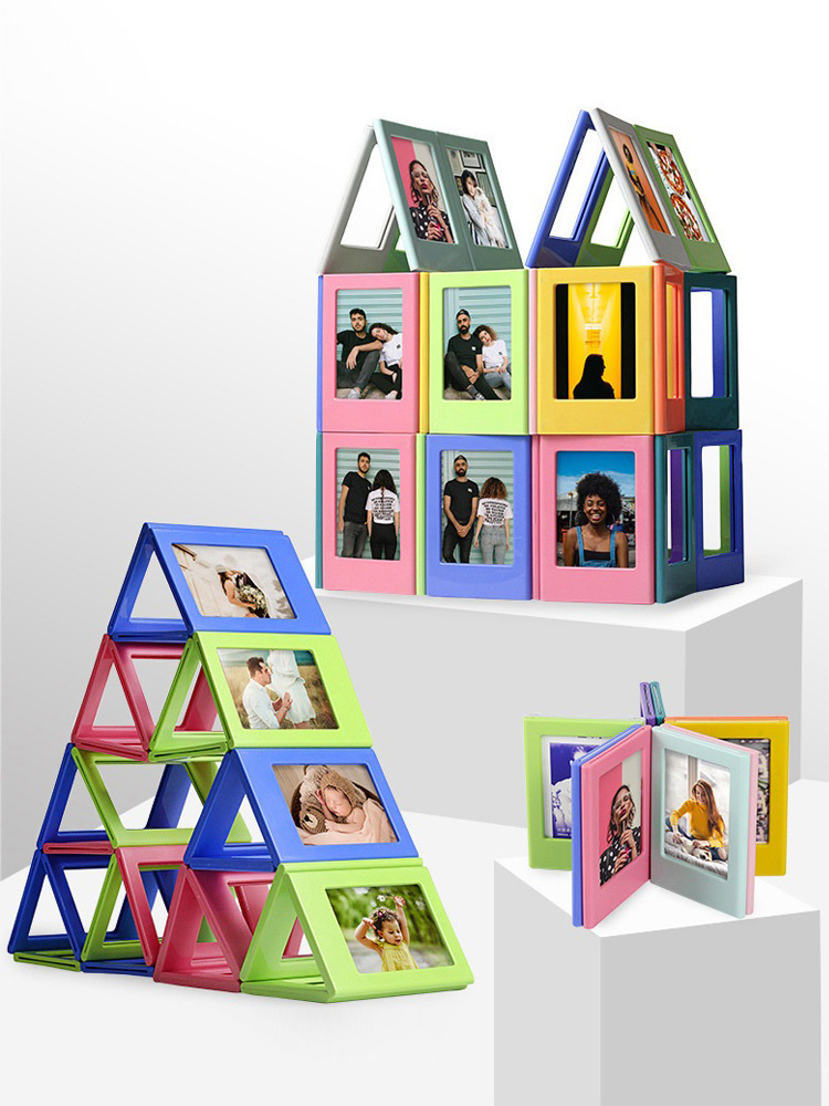 Instant Film Pack - 5 sztuk magnetycznych ramek na zdjęcia