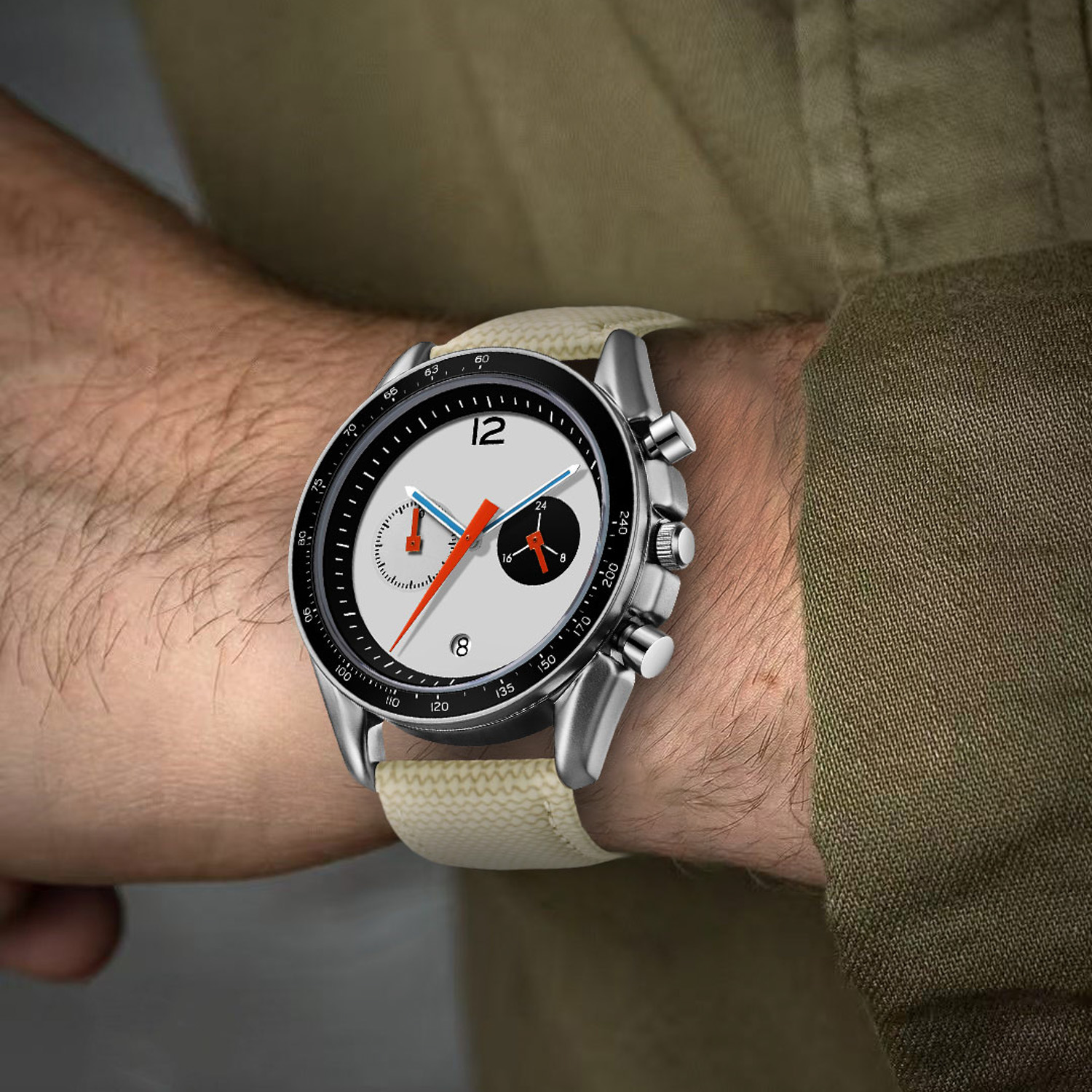 Vintage Watch Collecting - Zegarek męski CILOA Vintage Racing Chronograph