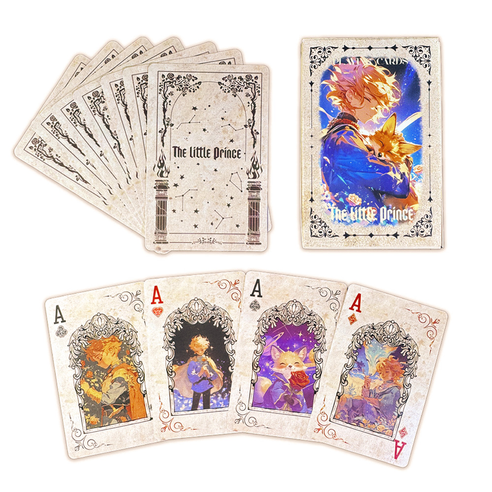 Vintage Collectible Playing Cards - 55 szt. 57*88mm Karty do gry