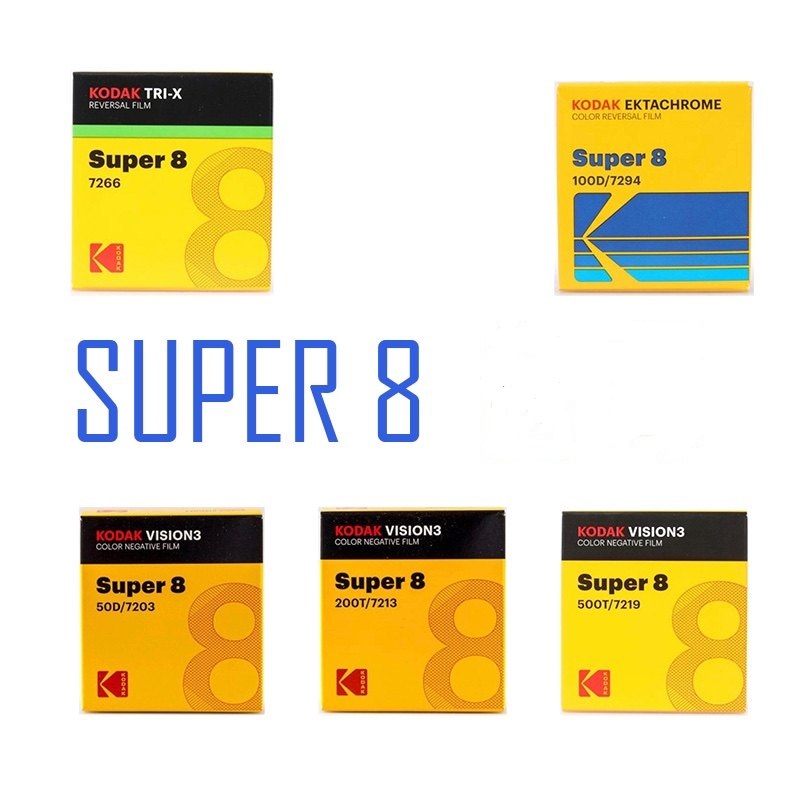 Instant Film Pack - Oryginalny film Kodak Super 8 Colors
