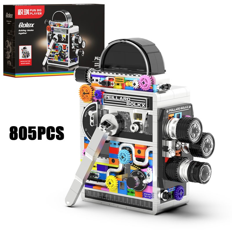 Collectible Vintage Cameras - 805 SZTUK LUB 865 SZTUK Klocki