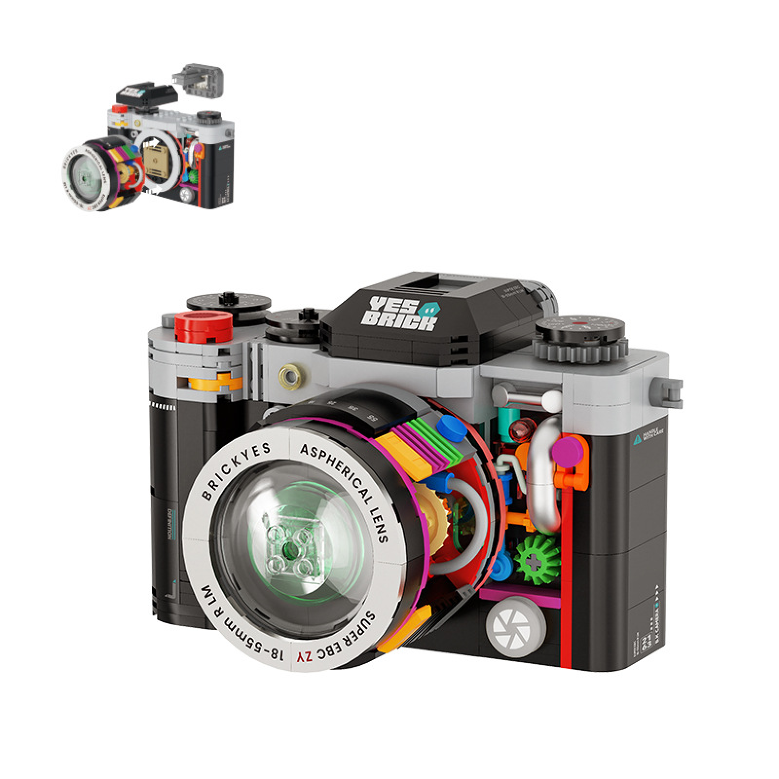 Zestaw do budowy aparatu retro – Collectible Vintage Cameras recenzja i cena