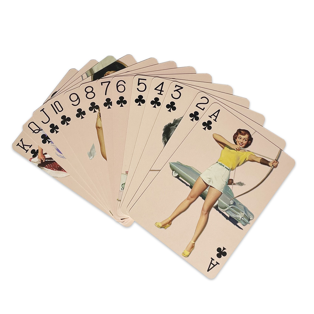Piękne Śliczne Dziewczyny Kole – Vintage Collectible Playing Cards recenzja i cena