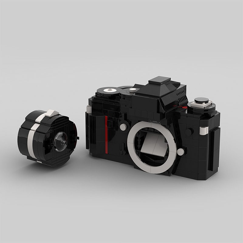 Klocki MOC w stylu vintage, mo – Collectible Vintage Cameras recenzja i cena