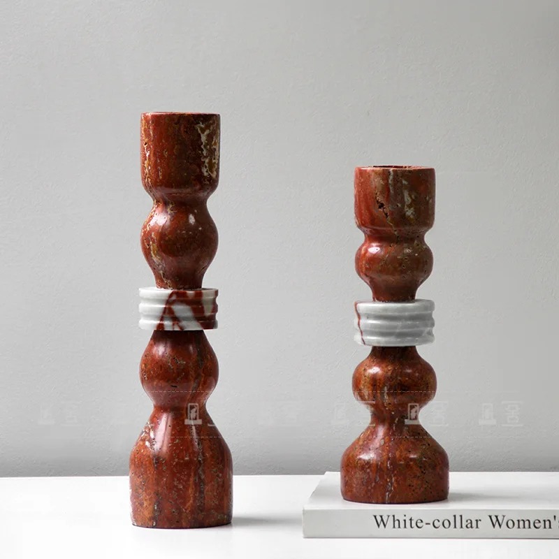 Marmurowy świecznik w stylu vi – Vintage Collectible Marbles recenzja i cena