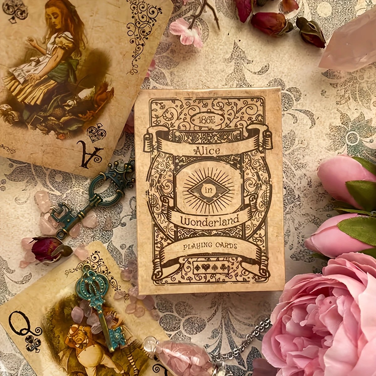 54 SZT. Karty do Gry Alice Vin – Vintage Collectible Playing Cards recenzja i cena