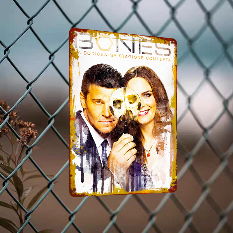 Plakat Bones Sezon 12 Metalowy – Vintage Collectible Show recenzja i cena