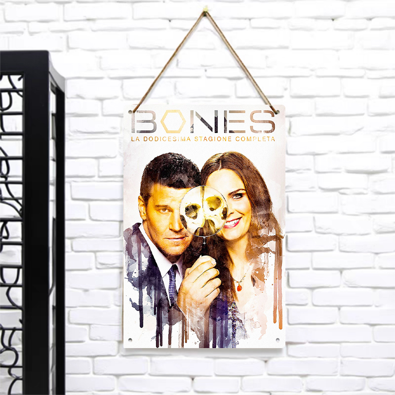 Plakat Bones Sezon 12 Metalowy – Vintage Collectible Show recenzja i cena