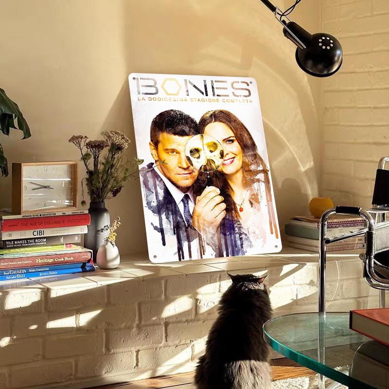 Plakat Bones Sezon 12 Metalowy – Vintage Collectible Show recenzja i cena