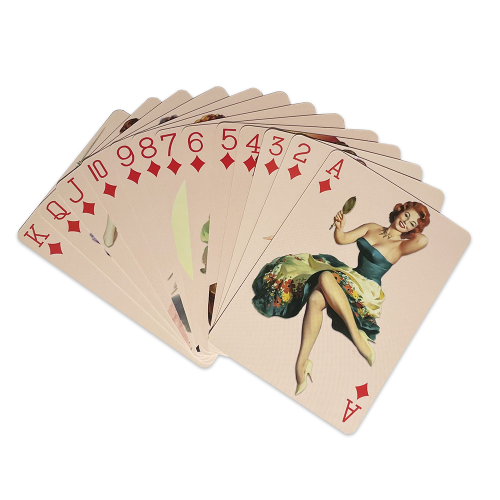 American Retro Sexy Beautiful  – Vintage Collectible Playing Cards recenzja i cena