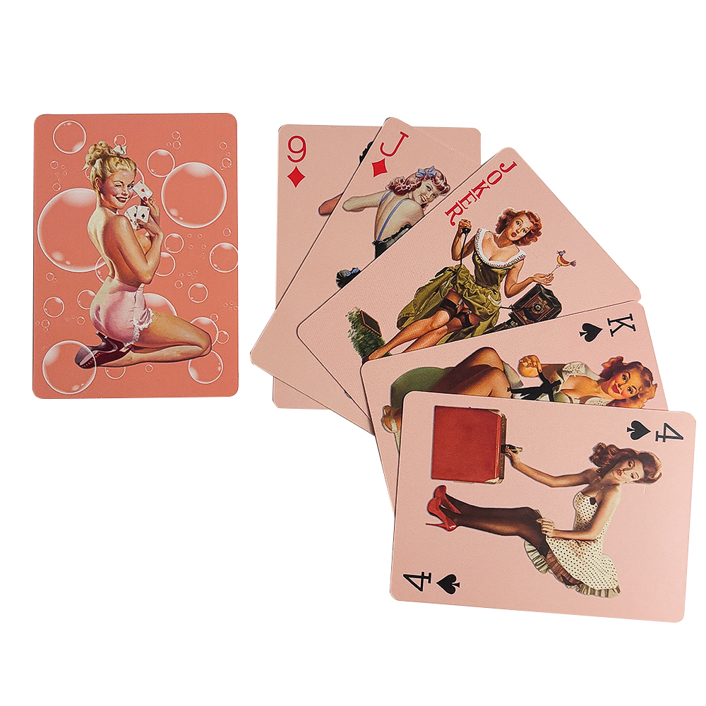Karty do gry Pin-up Girls Vint – Vintage Collectible Playing Cards recenzja i cena